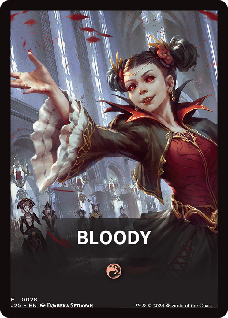 Bloody Theme Card [Foundations Jumpstart Front Cards] | Game Master's Emporium (The New GME)