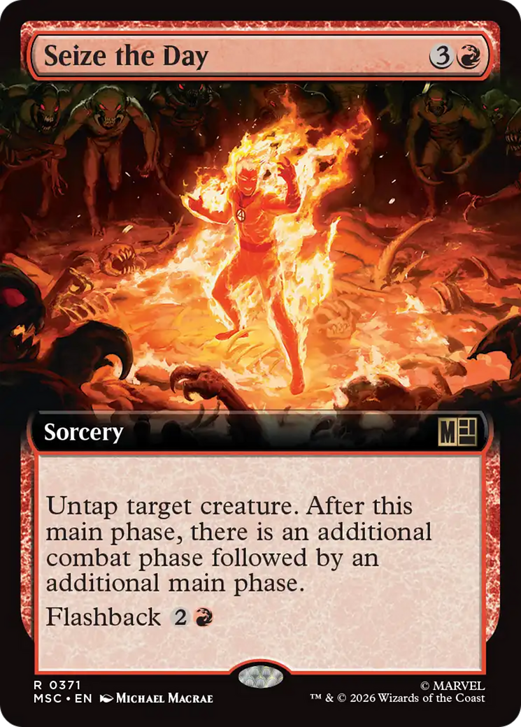 Seize the Day (Extended Art) [Marvel Super Heroes Commander] | Game Master's Emporium (The New GME)