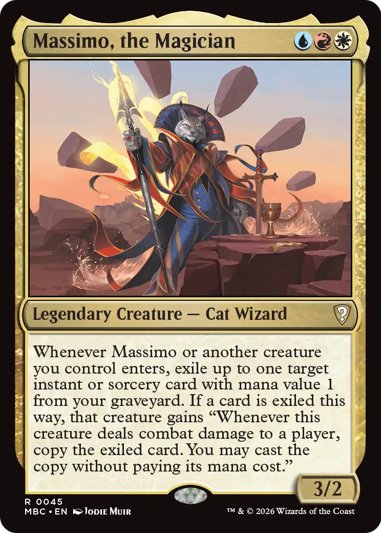 Massimo, the Magician [Mystery Booster: Commander Edition] | Game Master's Emporium (The New GME)