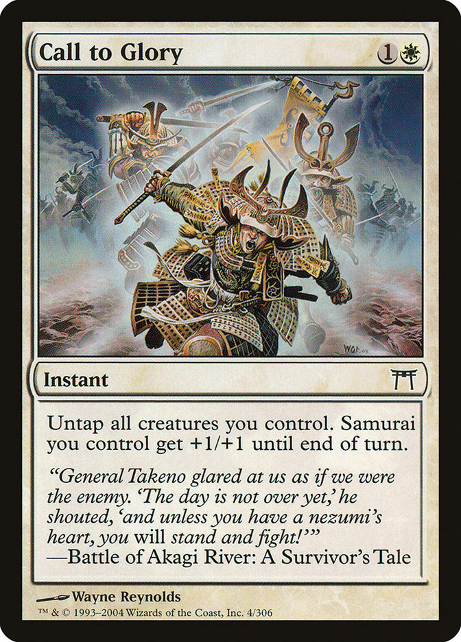Call to Glory [Champions of Kamigawa] | Game Master's Emporium (The New GME)
