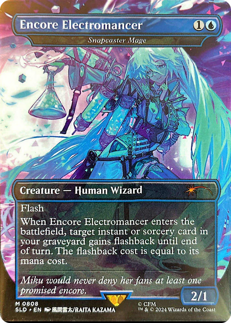 Encore Electromancer - Snapcaster Mage [Secret Lair Drop Series] | Game Master's Emporium (The New GME)