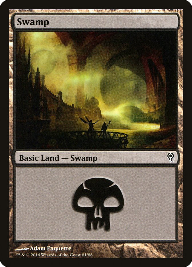 Swamp (81) [Duel Decks: Jace vs. Vraska] | Game Master's Emporium (The New GME)