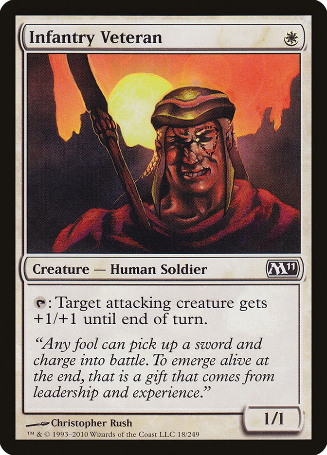 Infantry Veteran [Magic 2011] | Game Master's Emporium (The New GME)