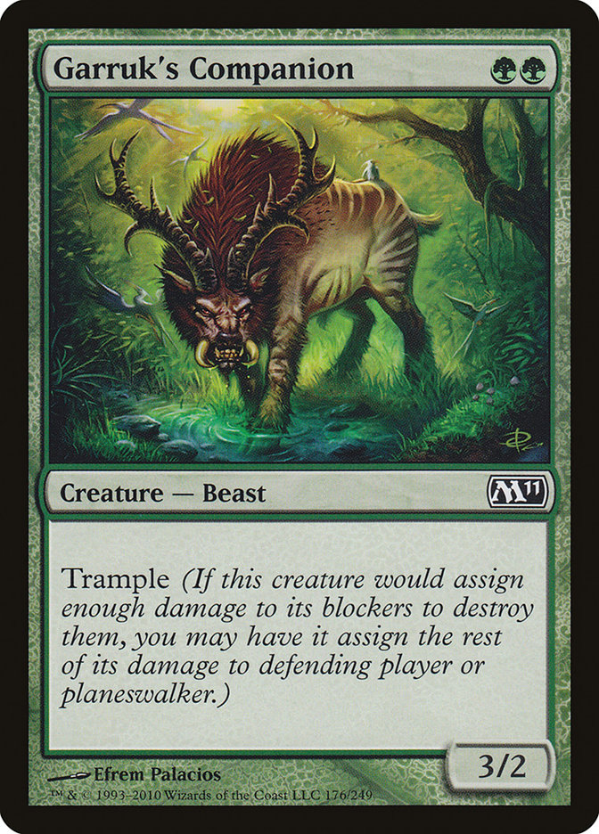 Garruk's Companion [Magic 2011] | Game Master's Emporium (The New GME)