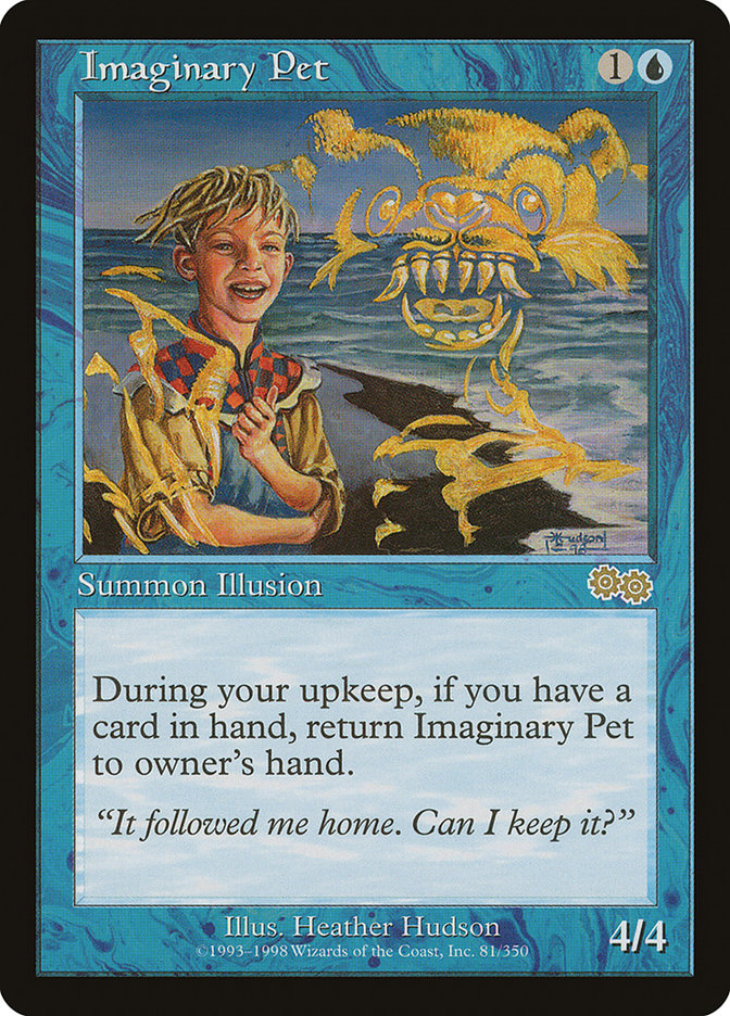 Imaginary Pet [Urza's Saga] | Game Master's Emporium (The New GME)