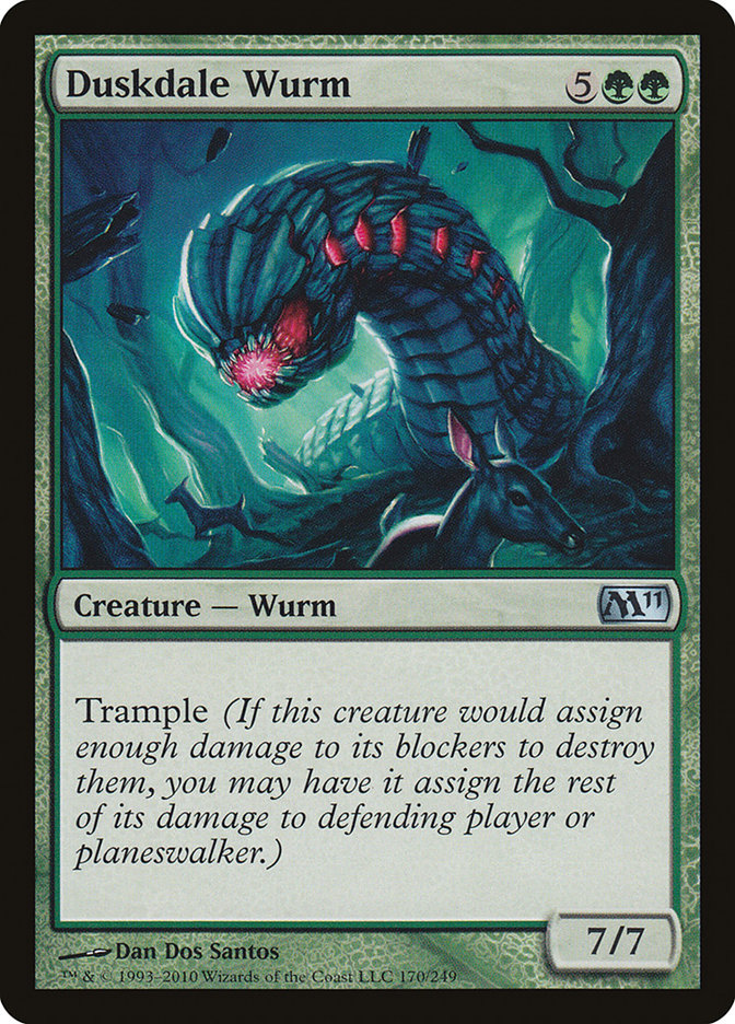 Duskdale Wurm [Magic 2011] | Game Master's Emporium (The New GME)