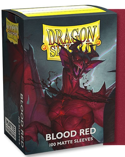 Dragon Shield Matte Blood Red Sleeves 100 | Game Master's Emporium (The New GME)