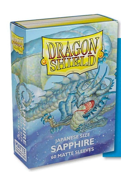 Dragon Shield Matte Sapphire Sleeves Japanese Sized 60 | Game Master's Emporium (The New GME)