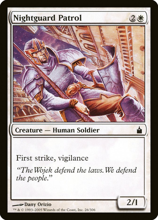 Nightguard Patrol [Ravnica: City of Guilds] | Game Master's Emporium (The New GME)