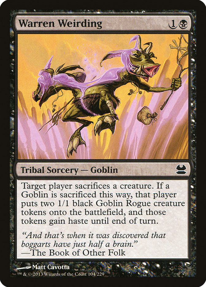 Warren Weirding [Modern Masters] | Game Master's Emporium (The New GME)