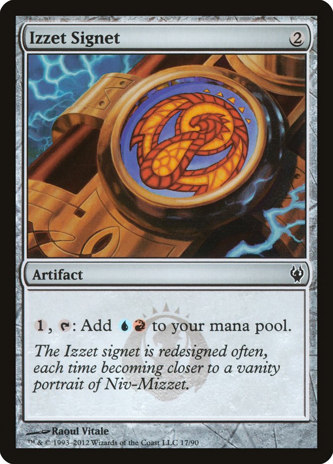Izzet Signet [Duel Decks: Izzet vs. Golgari] | Game Master's Emporium (The New GME)