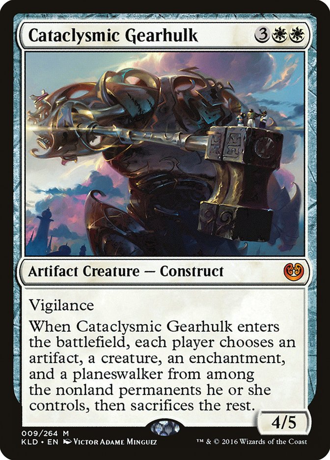 Cataclysmic Gearhulk [Kaladesh] | Game Master's Emporium (The New GME)