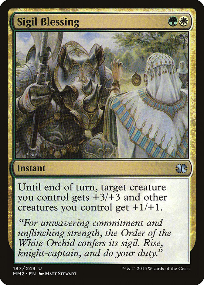 Sigil Blessing [Modern Masters 2015] | Game Master's Emporium (The New GME)