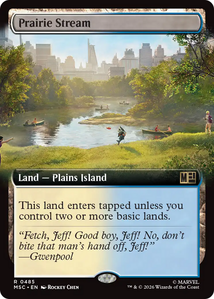 Prairie Stream (Extended Art) [Marvel Super Heroes Commander] | Game Master's Emporium (The New GME)