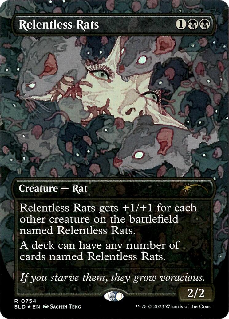 Relentless Rats (754) [Secret Lair Drop Series] | Game Master's Emporium (The New GME)