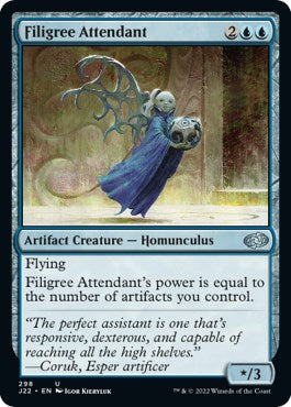 Filigree Attendant [Jumpstart 2022] | Game Master's Emporium (The New GME)