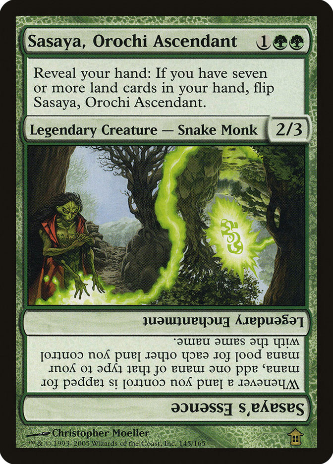 Sasaya, Orochi Ascendant // Sasaya's Essence [Saviors of Kamigawa] | Game Master's Emporium (The New GME)