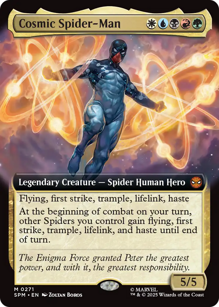 Cosmic Spider-Man (Extended Art) [Marvel's Spider-Man] | Game Master's Emporium (The New GME)