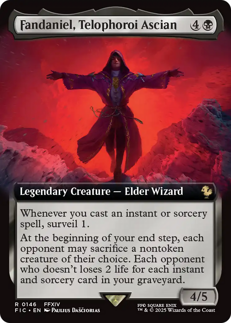 Fandaniel, Telophoroi Ascian (Extended Art) [FINAL FANTASY Commander] | Game Master's Emporium (The New GME)