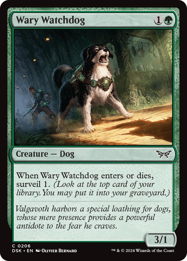 Wary Watchdog [Duskmourn: House of Horror] | Game Master's Emporium (The New GME)