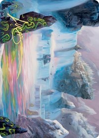 Glittering Frost Art Card (Gold-Stamped Signature) [Kaldheim Art Series] | Game Master's Emporium (The New GME)