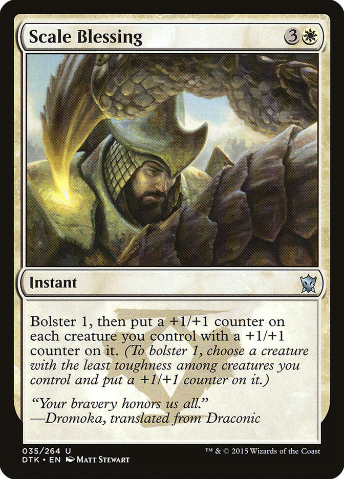 Scale Blessing [Dragons of Tarkir] | Game Master's Emporium (The New GME)