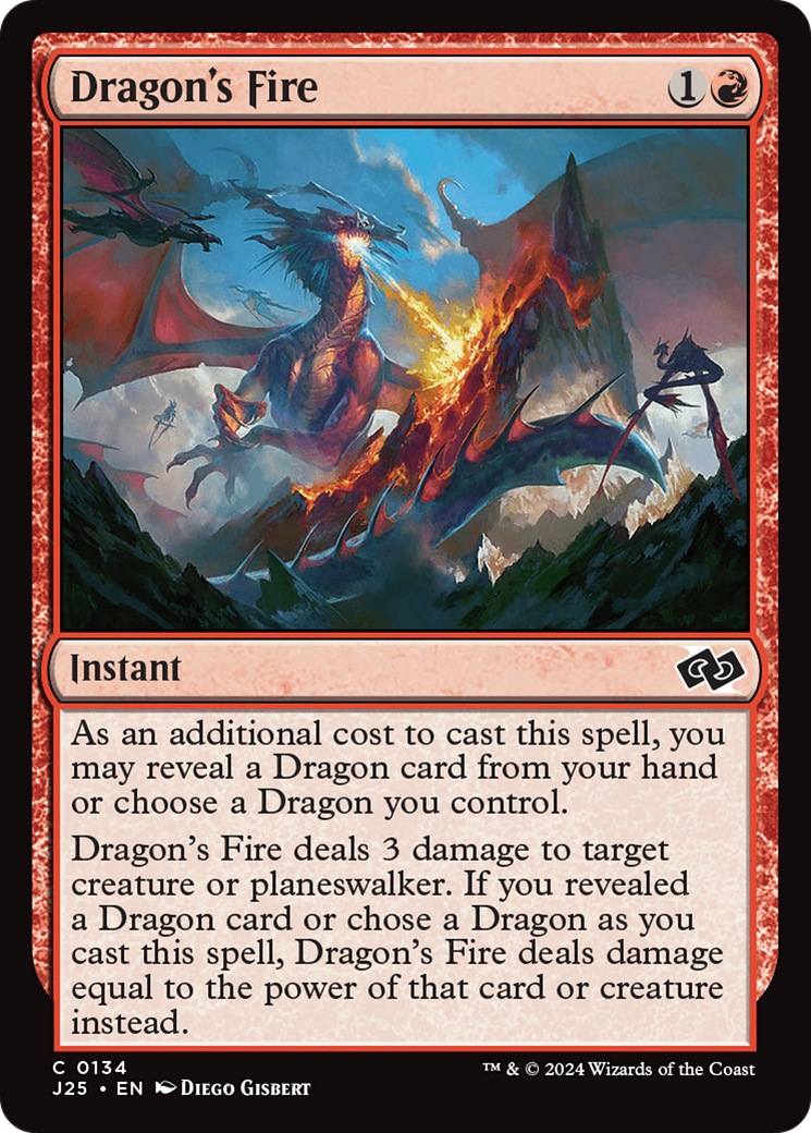 Dragon's Fire [Foundations Jumpstart] | Game Master's Emporium (The New GME)