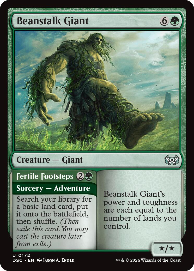 Beanstalk Giant [Duskmourn: House of Horror Commander] | Game Master's Emporium (The New GME)