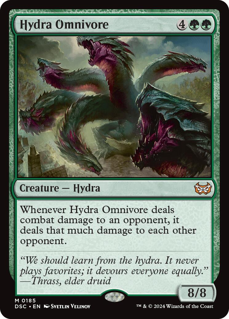 Hydra Omnivore [Duskmourn: House of Horror Commander] | Game Master's Emporium (The New GME)