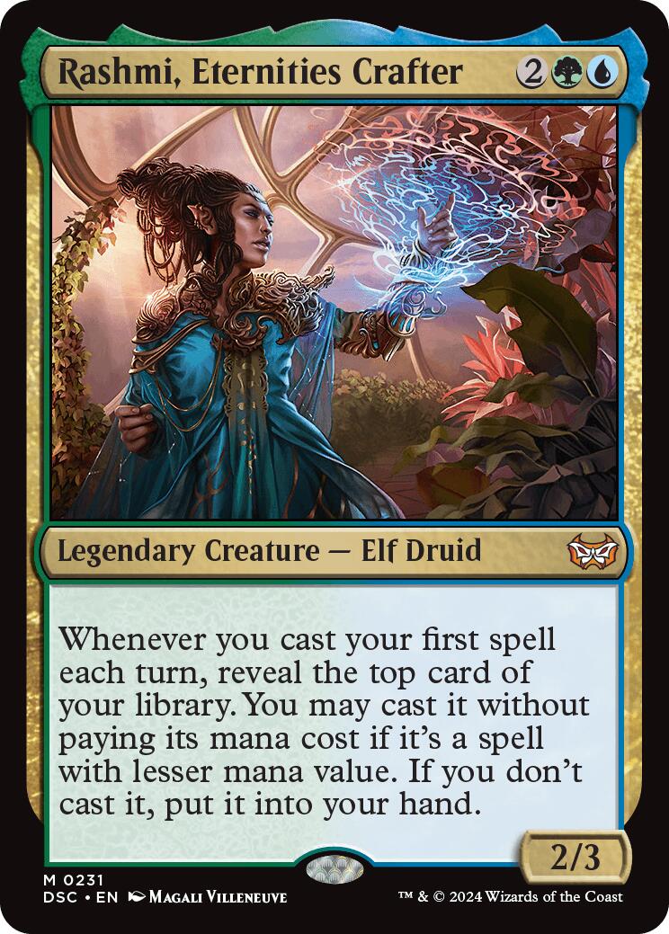 Rashmi, Eternities Crafter [Duskmourn: House of Horror Commander] | Game Master's Emporium (The New GME)