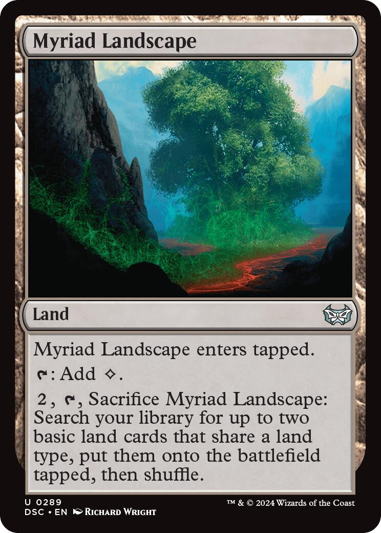 Myriad Landscape [Duskmourn: House of Horror Commander] | Game Master's Emporium (The New GME)