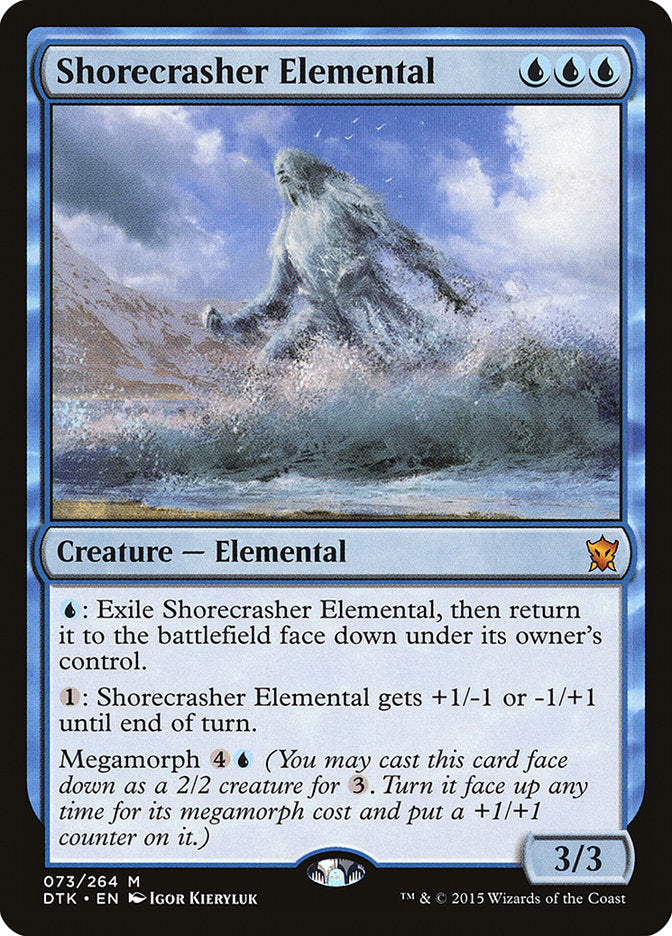 Shorecrasher Elemental [Dragons of Tarkir] | Game Master's Emporium (The New GME)