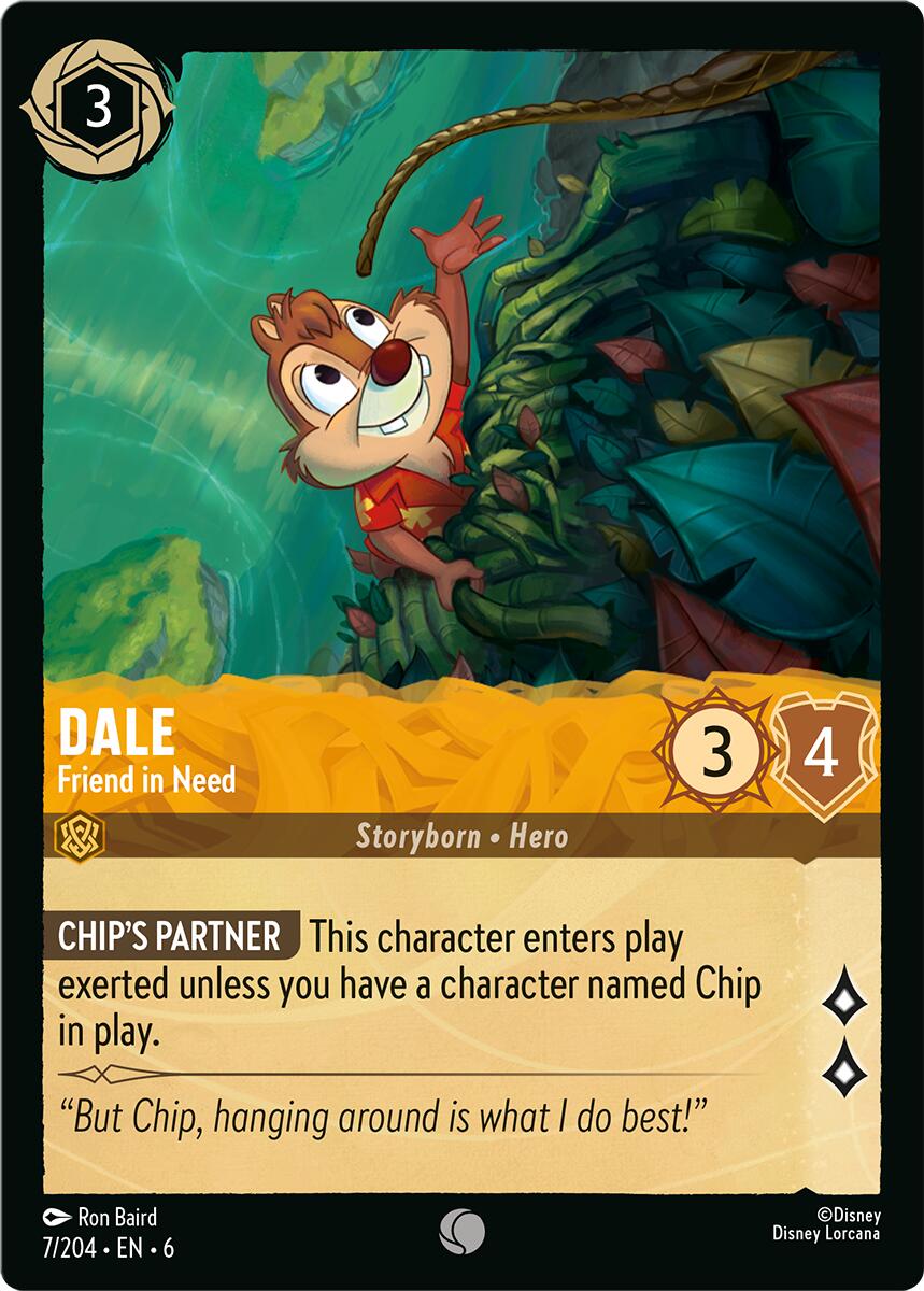 Dale - Friend in Need (7/204) [Azurite Sea] | Game Master's Emporium (The New GME)