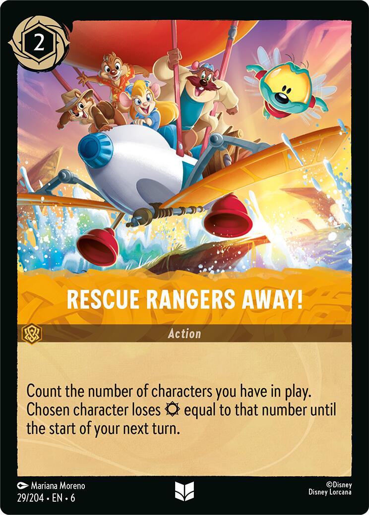 Rescue Rangers Away! (29/204) [Azurite Sea] | Game Master's Emporium (The New GME)