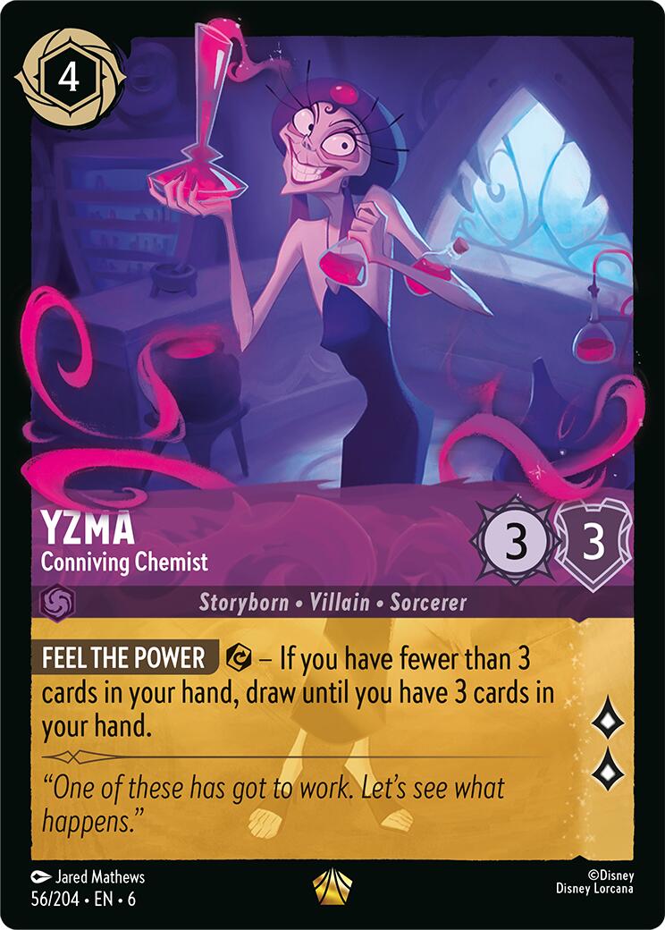 Yzma - Conniving Chemist (56/204) [Azurite Sea] | Game Master's Emporium (The New GME)