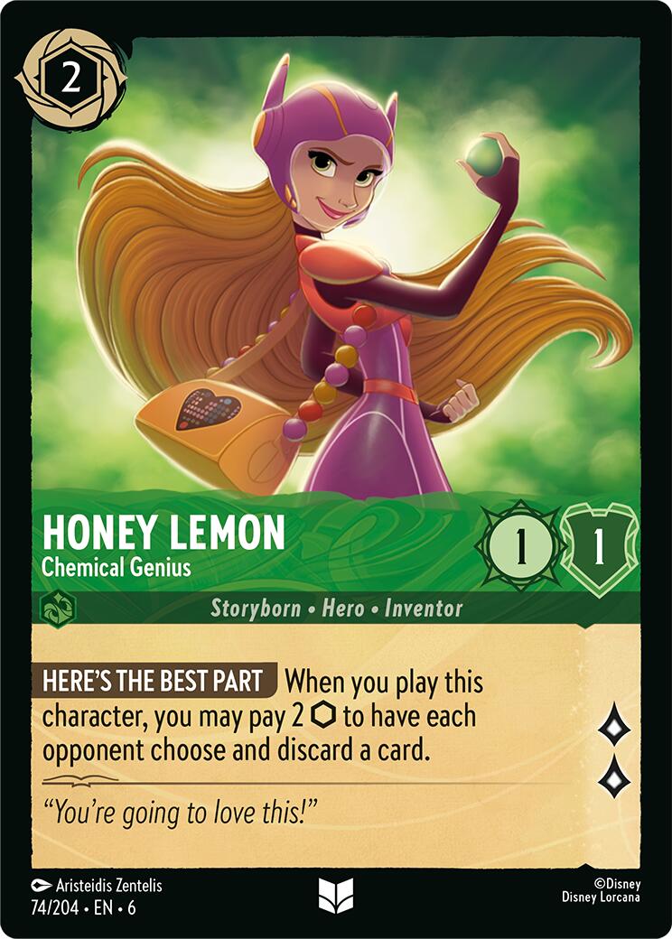 Honey Lemon - Chemical Genius (74/204) [Azurite Sea] | Game Master's Emporium (The New GME)