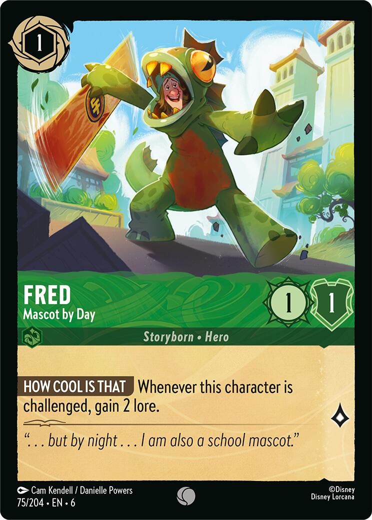 Fred - Mascot by Day (75/204) [Azurite Sea] | Game Master's Emporium (The New GME)