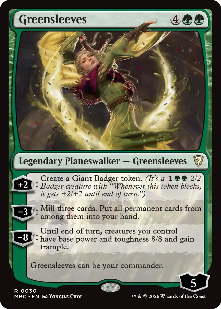 Greensleeves [Mystery Booster: Commander Edition] | Game Master's Emporium (The New GME)