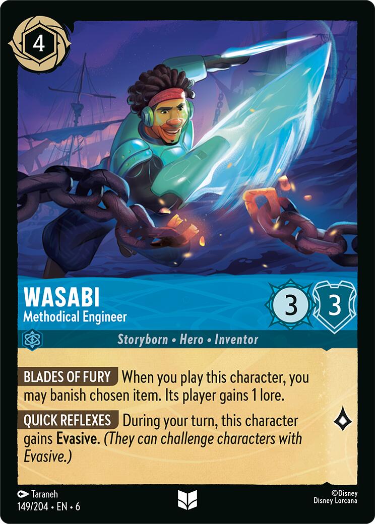 Wasabi - Methodical Engineer (149/204) [Azurite Sea] | Game Master's Emporium (The New GME)
