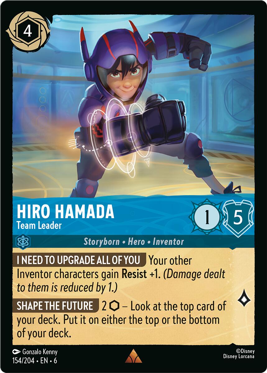Hiro Hamada - Team Leader (154/204) [Azurite Sea] | Game Master's Emporium (The New GME)