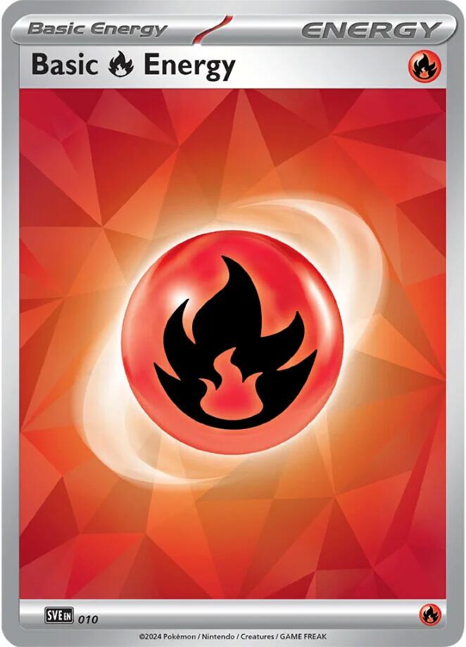 Basic Fire Energy (010)(Holo) [Scarlet & Violet: Stellar Crown] | Game Master's Emporium (The New GME)