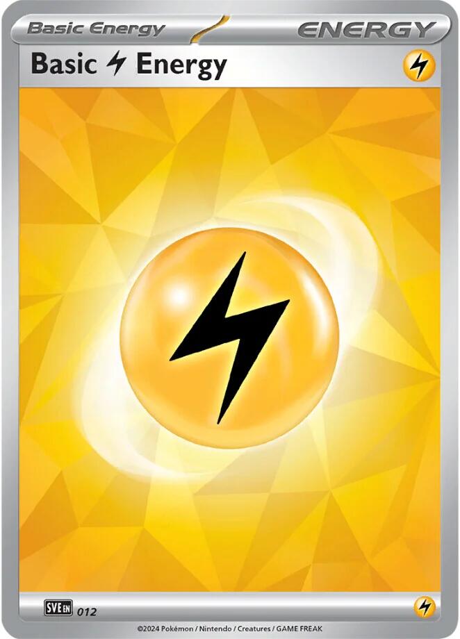 Basic Lightning Energy (012)(Holo) [Scarlet & Violet: Stellar Crown] | Game Master's Emporium (The New GME)