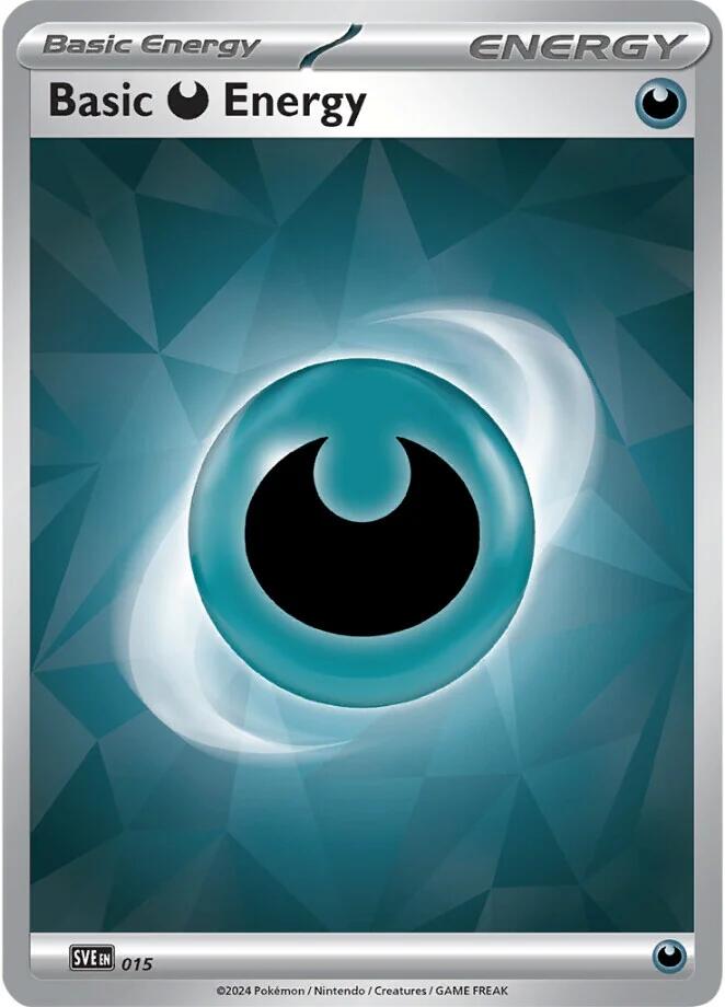 Basic Darkness Energy (015)(Holo) [Scarlet & Violet: Stellar Crown] | Game Master's Emporium (The New GME)