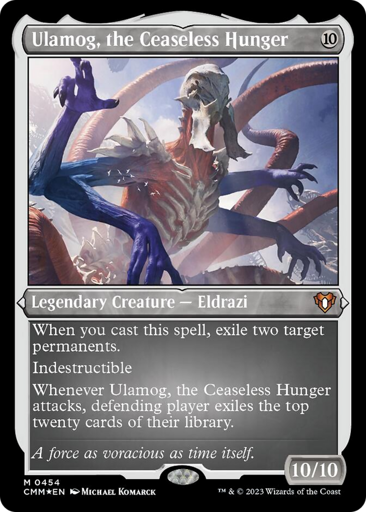 Ulamog, the Ceaseless Hunger (Foil Etched) [Commander Masters] | Game Master's Emporium (The New GME)