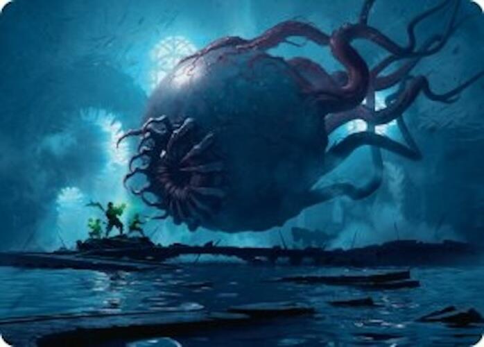 Abhorrent Oculus Art Card [Duskmourn: House of Horror Art Series] | Game Master's Emporium (The New GME)