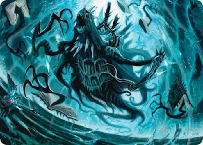 Overlord of the Floodpits Art Card [Duskmourn: House of Horror Art Series] | Game Master's Emporium (The New GME)