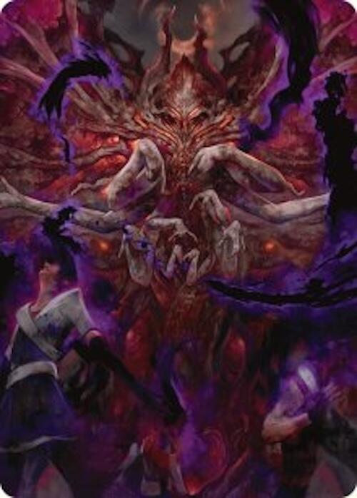 Damnation Art Card [Duskmourn: House of Horror Art Series] | Game Master's Emporium (The New GME)