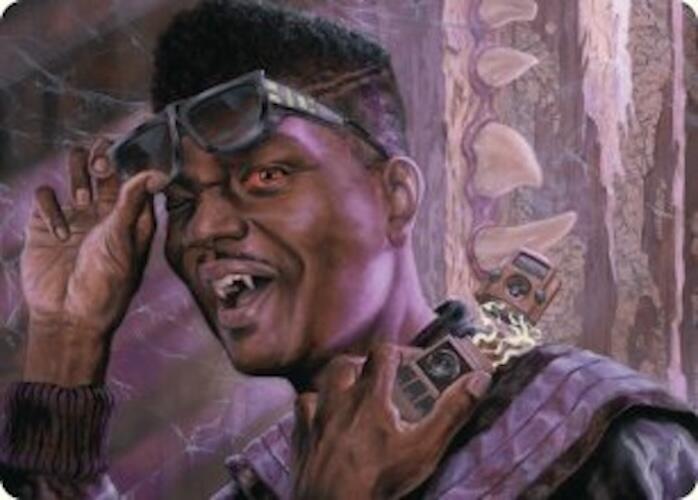 Dashing Bloodsucker Art Card [Duskmourn: House of Horror Art Series] | Game Master's Emporium (The New GME)