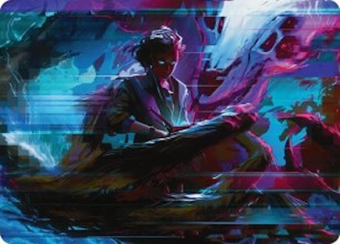 Demonic Counsel Art Card (32/54) [Duskmourn: House of Horror Art Series] | Game Master's Emporium (The New GME)