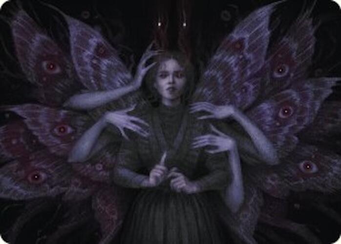 Demonic Counsel Art Card (7/54) [Duskmourn: House of Horror Art Series] | Game Master's Emporium (The New GME)